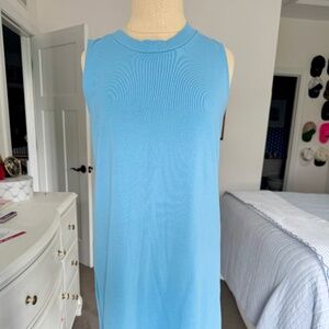 Oxford Blue A New Day Cotton Tank Dress Size S